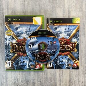 Sid Meier's Pirates! Live the Life (Microsoft Xbox, 2005) CIB W/ Manual